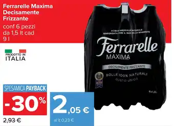Ferrarelle Maxima Decisamente Frizzante