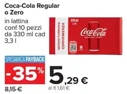 Carrefour Coca-Cola Regular o Zero offerta