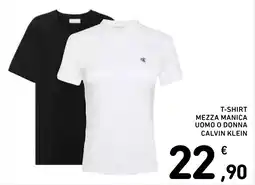 Spazio Conad T-SHIRT MEZZA MANICA UOMO O DONNA CALVIN KLEIN offerta