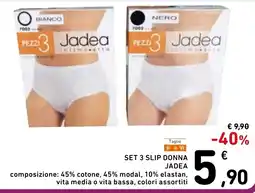 Spazio Conad SET 3 SLIP DONNA JADEA offerta