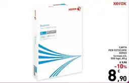 Spazio Conad CARTA PER FOTOCOPIE XEROX offerta