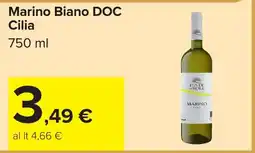 Carrefour Marino Bianco DOC Cilia offerta
