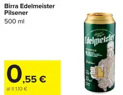 Carrefour Birra Edelmeister Pilsener offerta