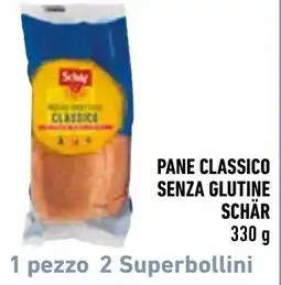 Spazio Conad Pane classico senza glutine schär offerta