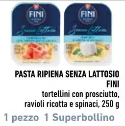 Spazio Conad Pasta ripiena senza lattosio FINI offerta