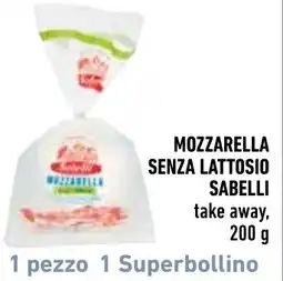 Spazio Conad Mozzarella senza lattosio Sabelli offerta