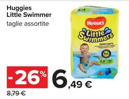 Carrefour Huggies Little Swimmer offerta