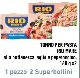 Spazio Conad Tonno per pasta rio mare offerta
