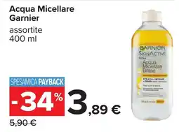 Carrefour Acqua Micellare Garnier offerta