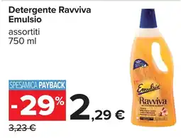 Carrefour Detergente Ravviva Emulsio offerta