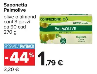 Carrefour Saponetta Palmolive offerta