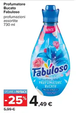 Carrefour Profumatore Bucato Fabuloso offerta