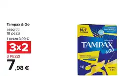 Carrefour Tampax & Go offerta