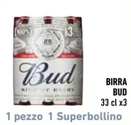 Spazio Conad Birra Bud offerta