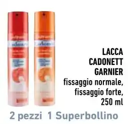 Spazio Conad Lacca cadonett garnier offerta