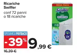 Carrefour Ricariche Swiffer offerta