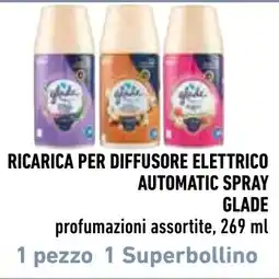 Spazio Conad Ricarica per diffusore elettrico automatic spray Glade offerta