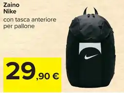 Carrefour Zaino Nike offerta