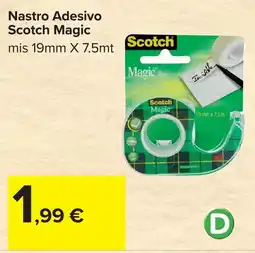 Carrefour Nastro Adesivo Scotch Magic offerta