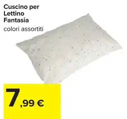 Carrefour Cuscino per Lettino Fantasia offerta