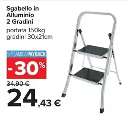 Carrefour Sgabello in Alluminio offerta