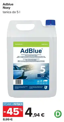 Carrefour AdBlue Noxy offerta