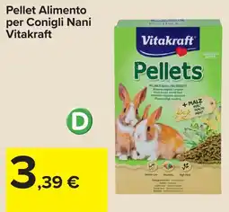 Carrefour Pellet Alimento per Conigli Nani Vitakraft offerta