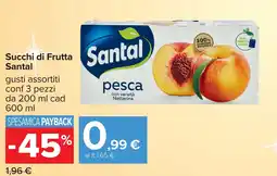 Carrefour Succhi di Frutta Santal offerta