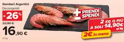 Carrefour Market Gamberi Argentini offerta