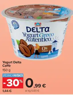 Carrefour Market Yogurt Delta Caffè offerta