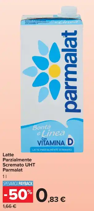 Latte Parzialmente Scremato UHT Parmalat