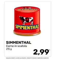 Iper Tosano SIMMENTHAL Carne in scatola offerta