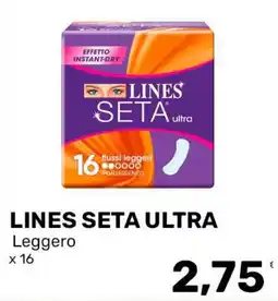 Iper Tosano LINES SETA ULTRA Leggero offerta