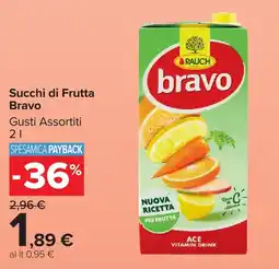 Carrefour Market Succhi di Frutta Bravo offerta