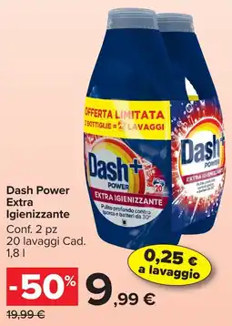 Carrefour Market Dash Power Extra Igienizzante offerta