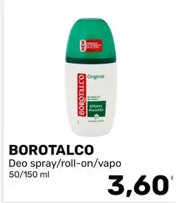 Iper Tosano BOROTALCO Deo spray/roll-on/vapo offerta