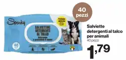 In'S Mercato Sparky Salviettine Detergenti Al Talco offerta