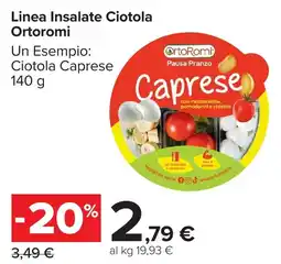 Carrefour Market Ciotola Caprese Ortoromi offerta