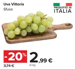 Carrefour Market Uva Vittoria Sfusa offerta