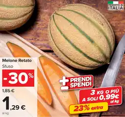 Carrefour Market Melone Retato offerta