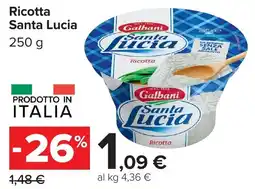 Carrefour Market Ricotta Santa Lucia offerta