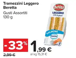 Carrefour Market Tramezzini Leggero Beretta offerta