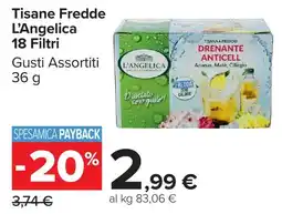 Carrefour Market Tisane Fredde L'Angelica offerta