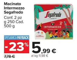 Carrefour Market Macinato Intermezzo Segafredo offerta