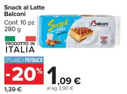 Carrefour Market Snack al Latte Balconi offerta