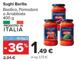 Carrefour Market Sughi Barilla offerta