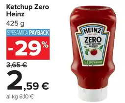 Carrefour Market Ketchup Zero Heinz offerta