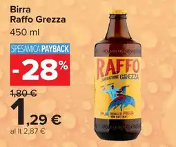 Carrefour Market Birra Raffo Grezza offerta