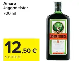 Carrefour Market Amaro Jagermeister offerta