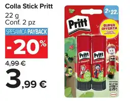 Carrefour Market Colla Stick Pritt offerta